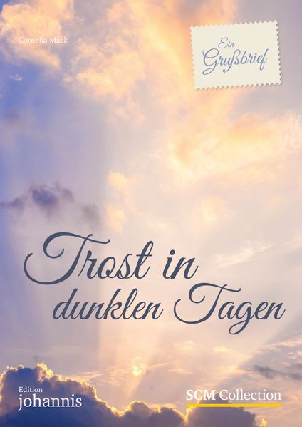 Cover von Ein Grußbrief – Trost in dunklen Tagen – 5 Stück