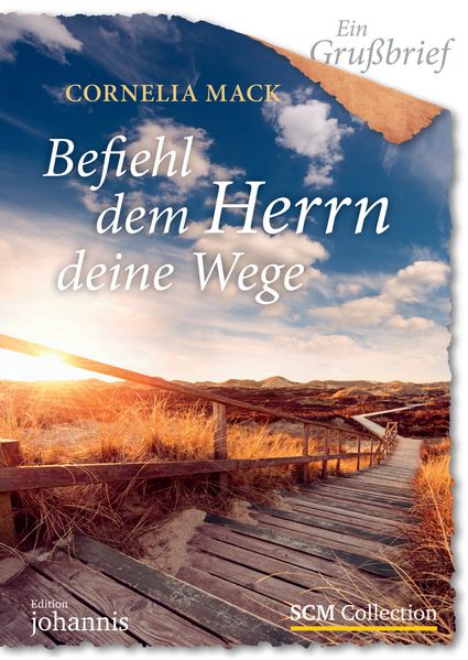 Cover von Ein Grußbrief – Befiehl dem Herrn deine Wege – 5 Stück