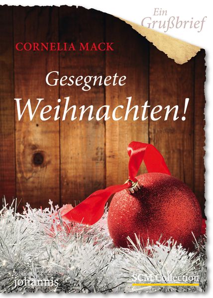 Cover von Ein Grußbrief – Gesegnete Weihnachten! – 5 Stück