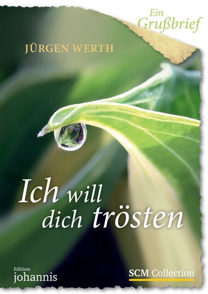 Cover von Ein Grußbrief – Ich will dich trösten – 5 Stück