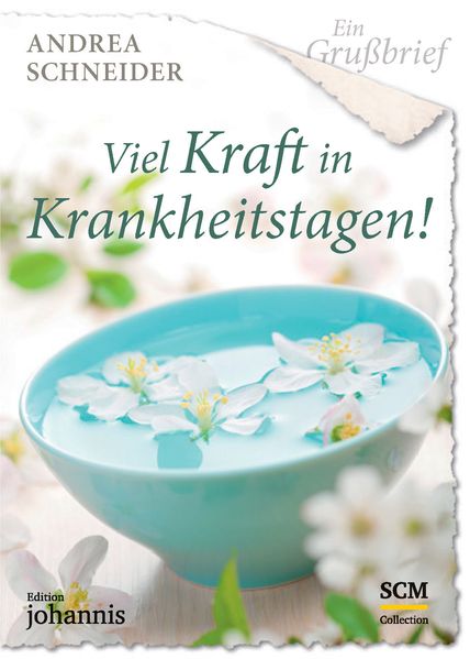Cover von Ein Grußbrief – Viel Kraft in Krankheitstagen! – 5 Stück