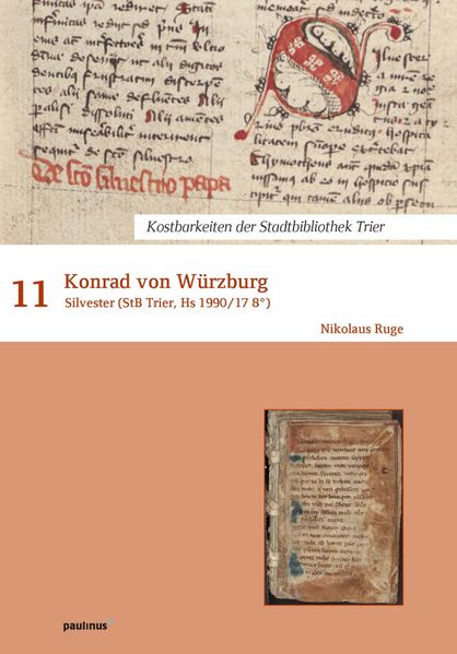 Cover von Konrad von Würzburg – Silvester (StB Trier, Hs. 1990/17 8°)