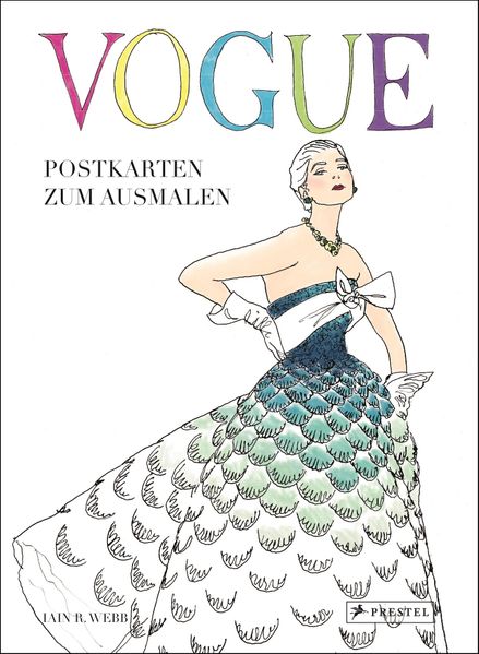 Cover von VOGUE – Postkarten zum Ausmalen