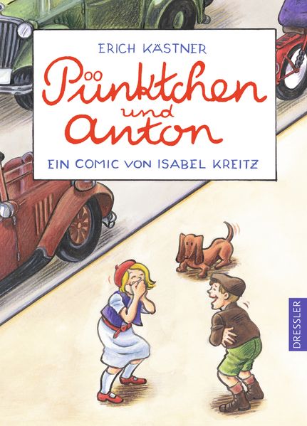 Cover von Pünktchen und Anton. Ein Comic von Isabel Kreitz
