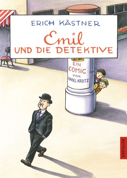 Cover von Emil und die Detektive. Ein Comic von Isabel Kreitz