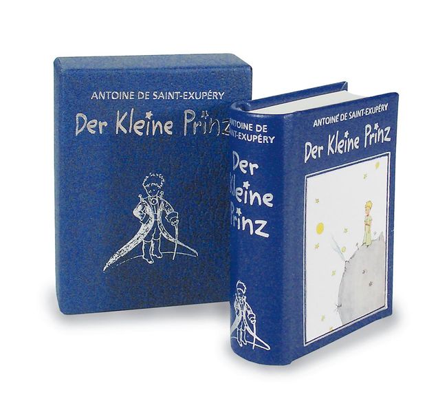 Cover von Der Kleine Prinz. Miniaturausgabe. Silberschnitt