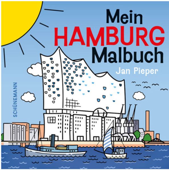 Cover von Mein erstes Hamburg-Malbuch
