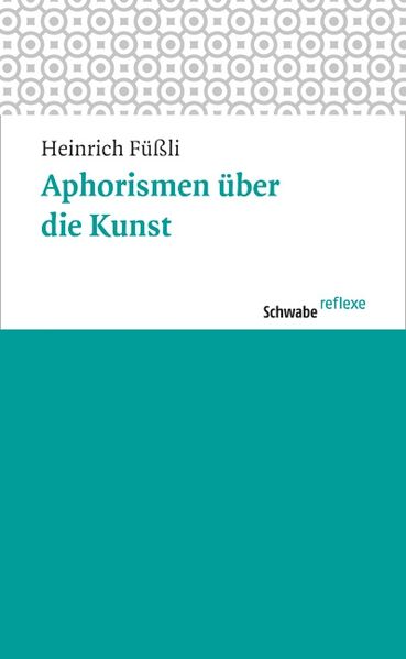 Cover von Aphorismen über die Kunst