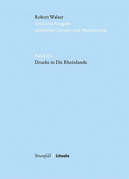 Cover von Drucke in Die Rheinlande