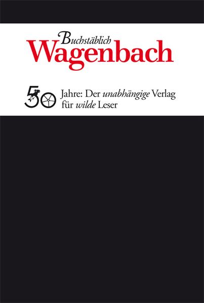 Cover von Buchstäblich. Wagenbach