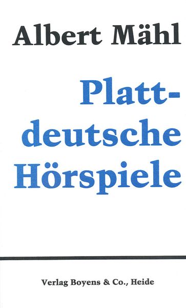 Cover von Gesammelte Werke in Einzelausgaben / Plattdeutsche Hörspiele