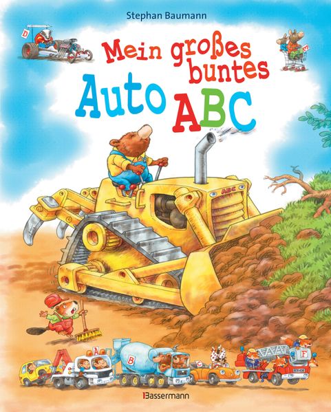 Cover von Mein großes buntes Auto-ABC. Ab 4 Jahren