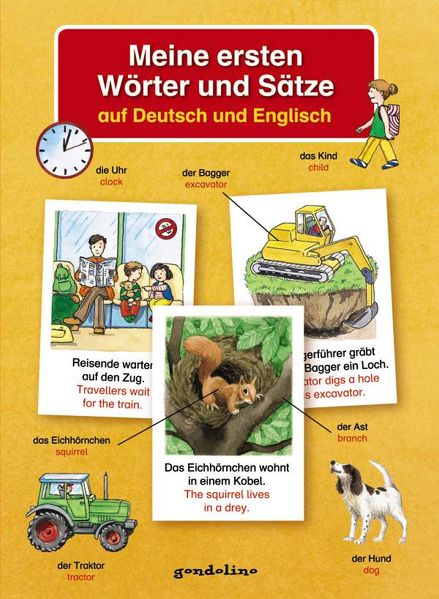 Cover von Meine ersten Wörter und Sätze auf Deutsch und Englisch