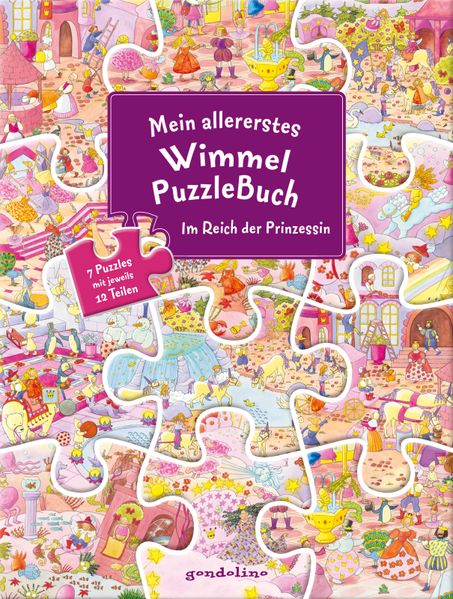 Cover von Mein allererstes WimmelPuzzleBuch – Im Reich der Prinzessin