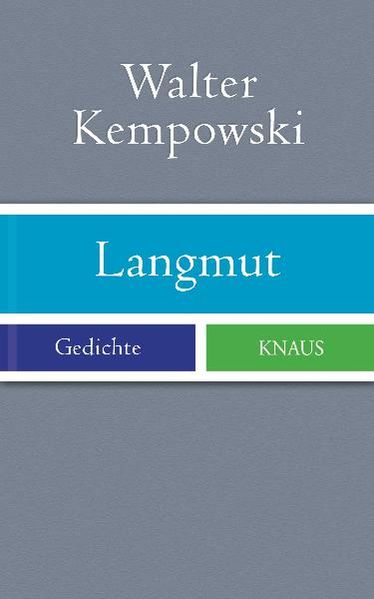 Cover von Langmut