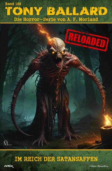 Cover von Tony Ballard – Reloaded, Band 166: Im Reich der Satansaffen