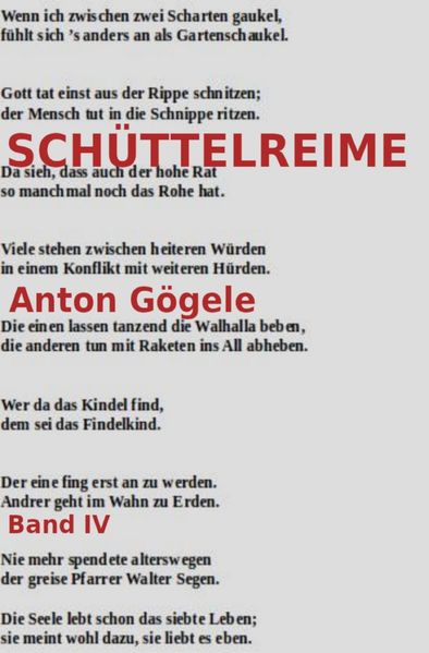 Cover von Schüttelreime