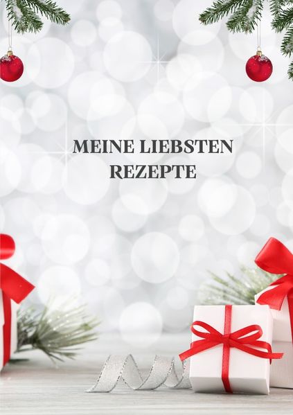 Cover von Rezepte zum selberschreiben A4- Weihnachten