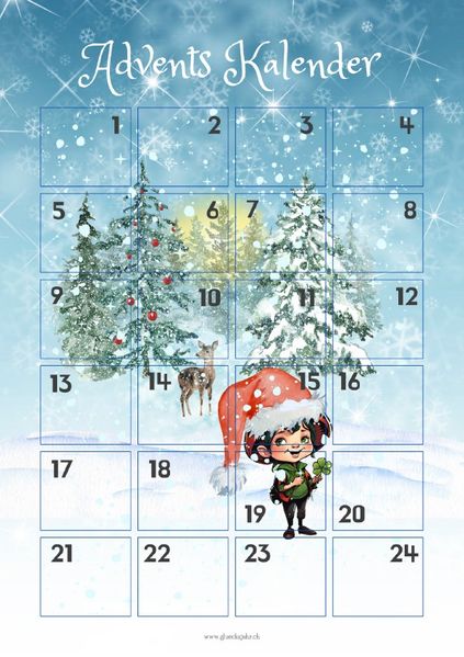 Cover von Advents Glück Kalender