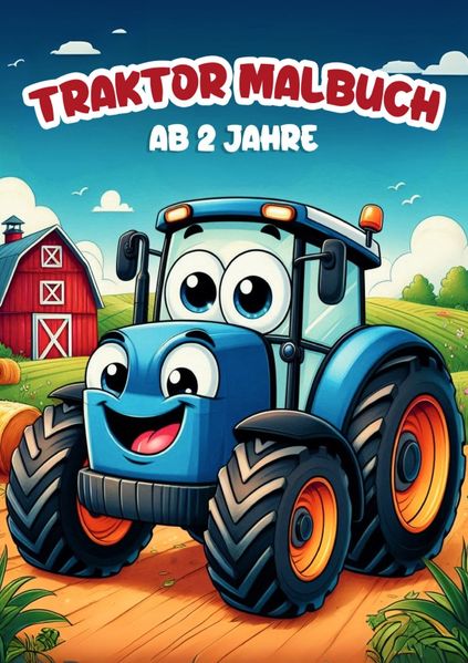 Cover von Traktor Malbuch ab 2 Jahre
