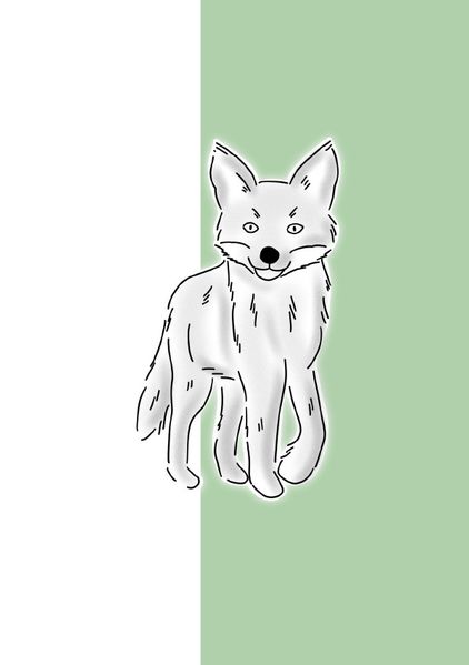 Cover von Notizheft Wald Fuchs