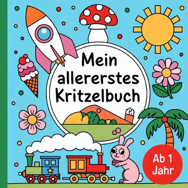Cover von Mein allererstes Kritzelbuch ab 1 Jahr