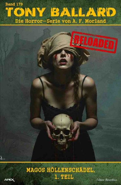 Cover von Tony Ballard – Reloaded, Band 179: Magos Höllenschädel, 1. Teil