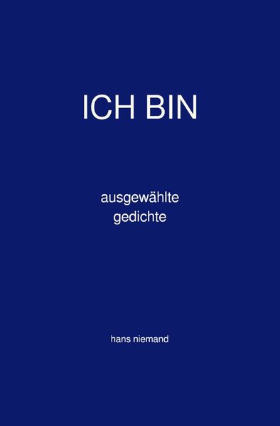 Cover von Ich Bin