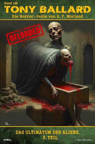 Cover von Tony Ballard – Reloaded, Band 186: Das Ultimatum der Aliens, 3. Teil