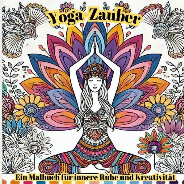 Cover von Yoga Zauber – Ein Malbuch für innere Ruhe und Kreativität
