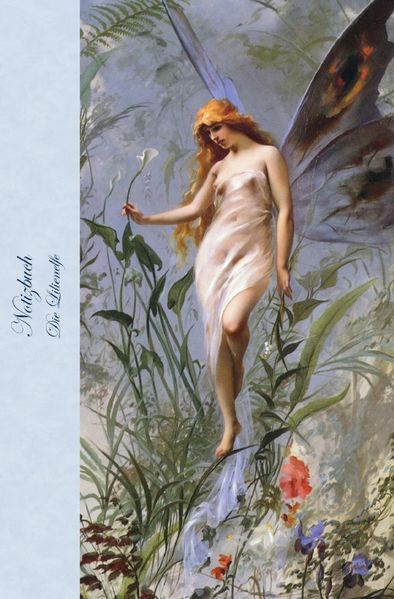 Cover von Notizbuch Die Lilienelfe