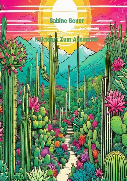 Cover von Kakteen: Zum Ausmalen