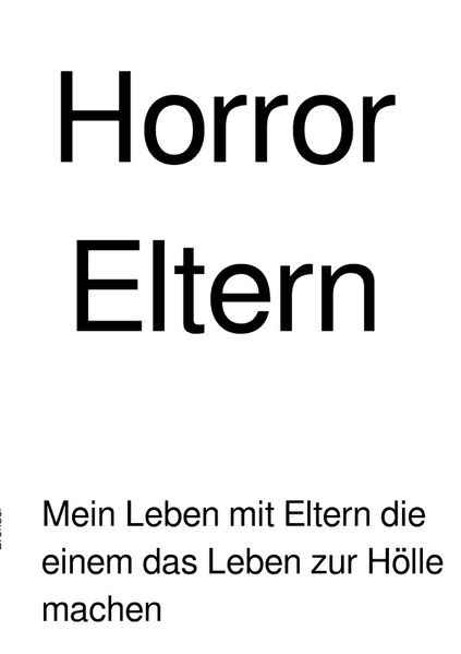 Cover von Mein Leben mit Horror Eltern