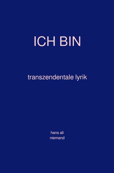 Cover von ICH BIN