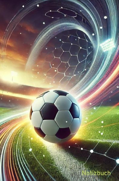 Cover von Notizbuch Fußball