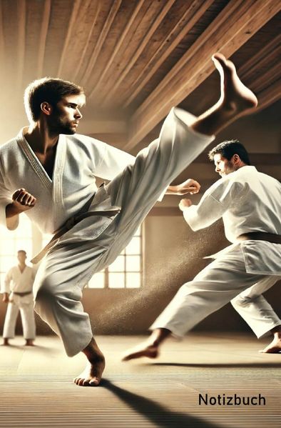 Cover von Notizbuch Karate