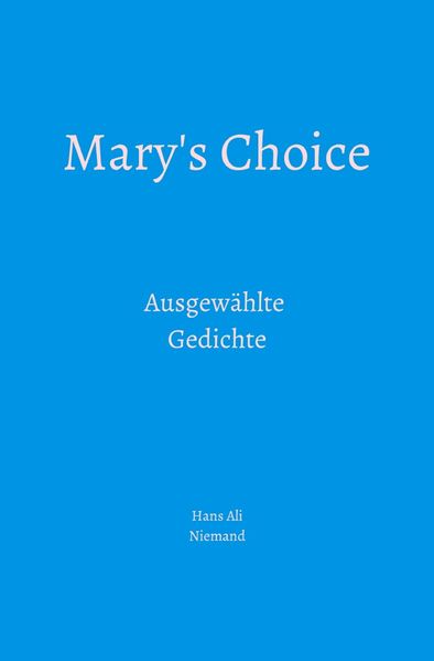 Cover von Mary’s Choice