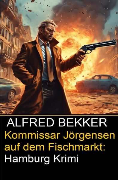 Cover von Kommissar Jörgensen auf dem Fischmarkt: Hamburg Krimi