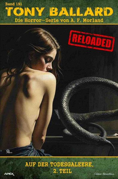 Cover von Tony Ballard – Reloaded, Band 191: Auf der Todesgaleere, 2. Teil