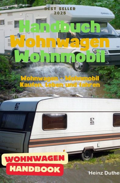 Cover von Handbuch Wohnwagen Wohnmobil Kaufen, Leben und fahren