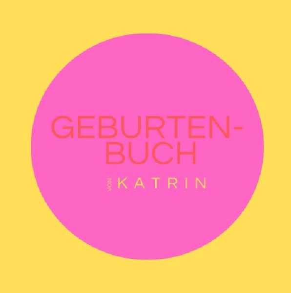 Cover von Geburtenbuch Katrin
