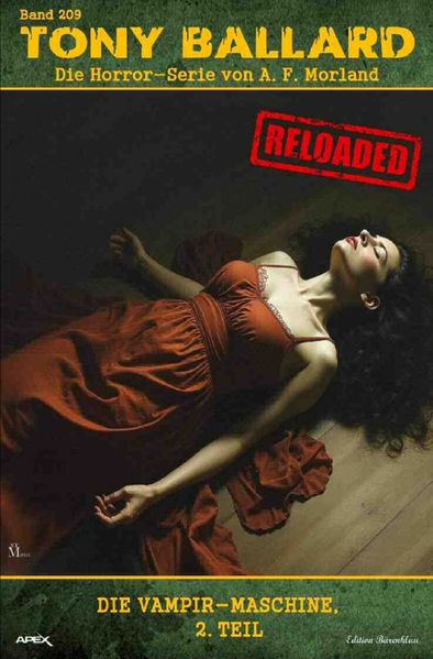 Cover von Tony Ballard – Reloaded, Band 209: Die Vampir-Maschine, 2. Teil