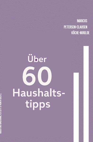 Cover von Über 60 Haushaltstipps von A bis Z
