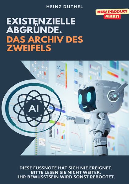 Cover von Existenzielle Abgründe. Das Archiv des Zweifels
