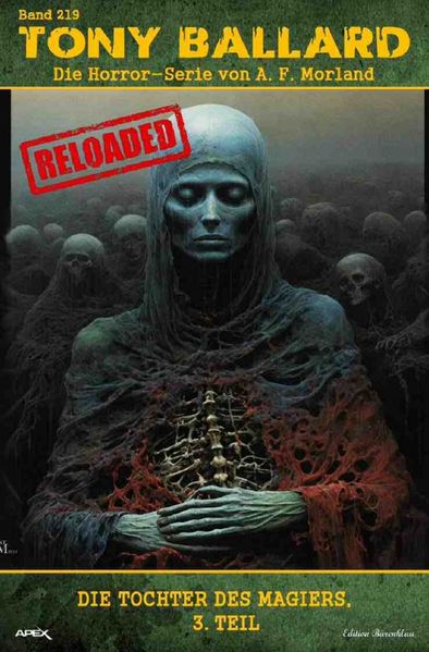 Cover von Tony Ballard – Reloaded, Band 219: Die Tochter des Magiers, 3. Teil