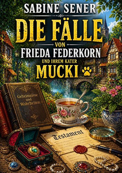 Cover von Die Fälle von Frieda Federkorn und ihrem Kater Mucki