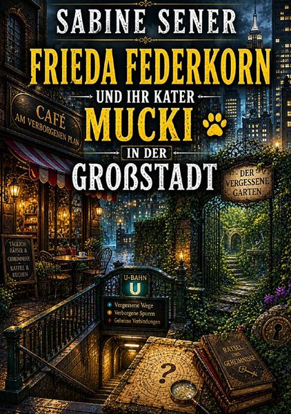 Cover von Die Fälle von Frieda Federkorn und ihrem Kater Mucki/Frieda Federkorn und ihr Kater Mucki in der Großstadt