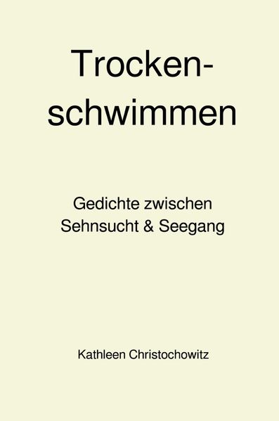 Cover von Trockenschwimmen