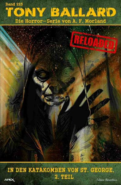Cover von Tony Ballard – Reloaded, Band 223: In den Katakomben von St. George, 2. Teil