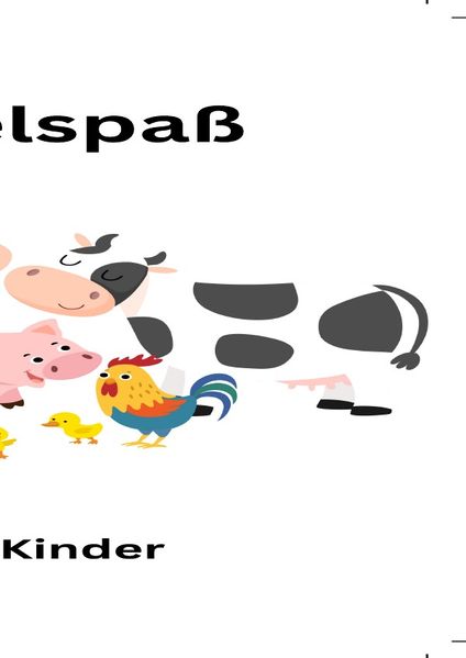 Cover von Rätselspaß für Kinder